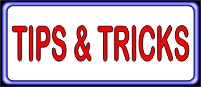 Various handy tips and tricks
